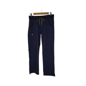Figs Kade Cargo Scrub Pants in Quiet Navy Size SP.